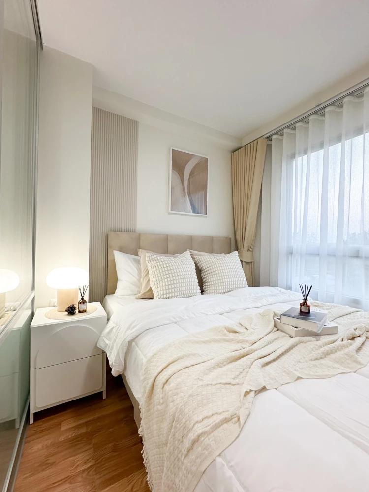 For rent: Lumpini Ville Onnut – Ladkrabang. Nice room, fully furnished, complete amenities. Book now!
