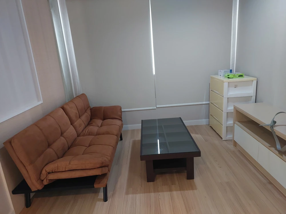 For rent Lumpini Ville Prachachuen-Pongpetch 1 bedroom, 1 bathroom, comes with a lot of usable space, comes with complete furniture, book now.