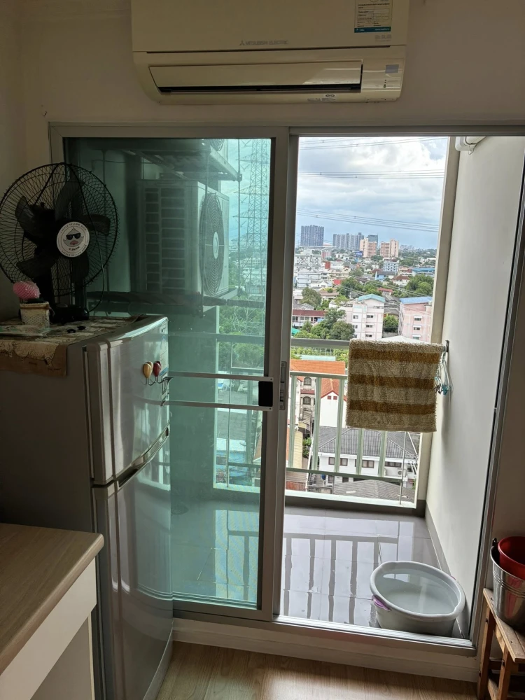 For rent: Lumpini Ville Prachachuen-Pongpetch 2, 11th floor, spacious room, nice to live in, reserve now, urgent.