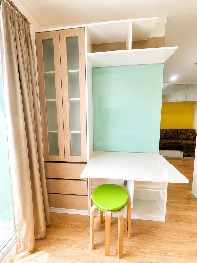 ให้เช่า Lumpini Ville Prachachuen-Pongpetch 2 ห้องแต่งครบครันสไตล์มินิมอล เฟอร์บิวท์อินอย่างดี จองเลย