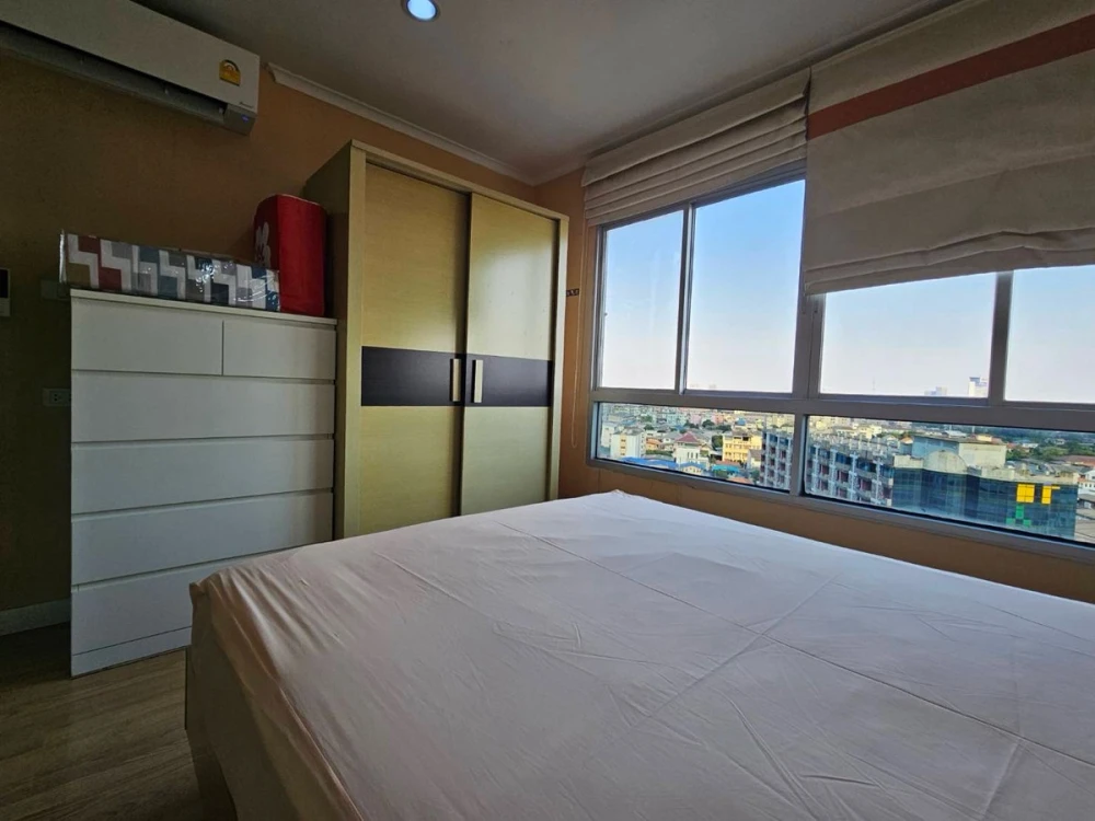 For rent: Lumpini Ville Prachachuen-Pongpetch, 11th floor, partitioned unit, fully furnished. Book now!