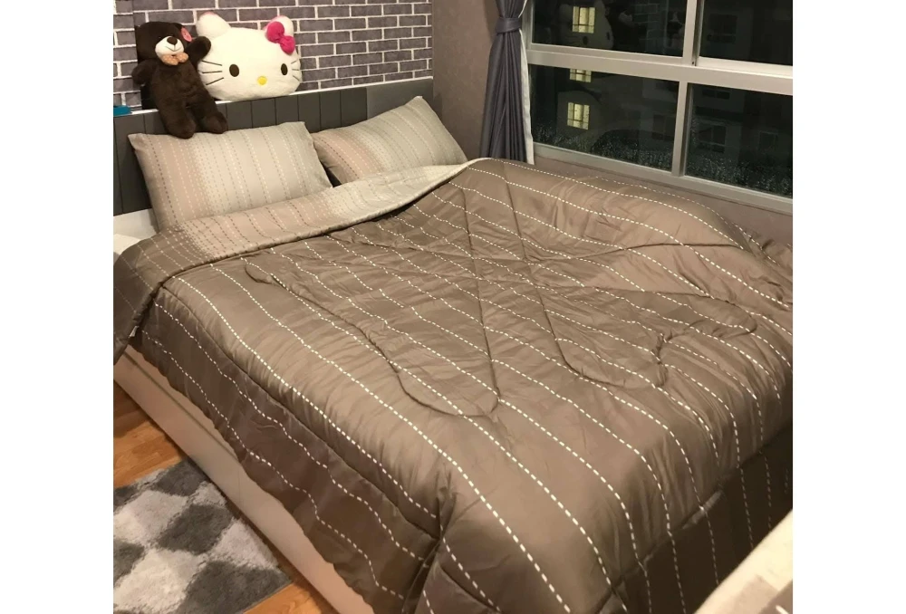 For rent: Lumpini Ville Pranangklao-Riverview, studio room, fully furnished with all amenities. Don't miss out!