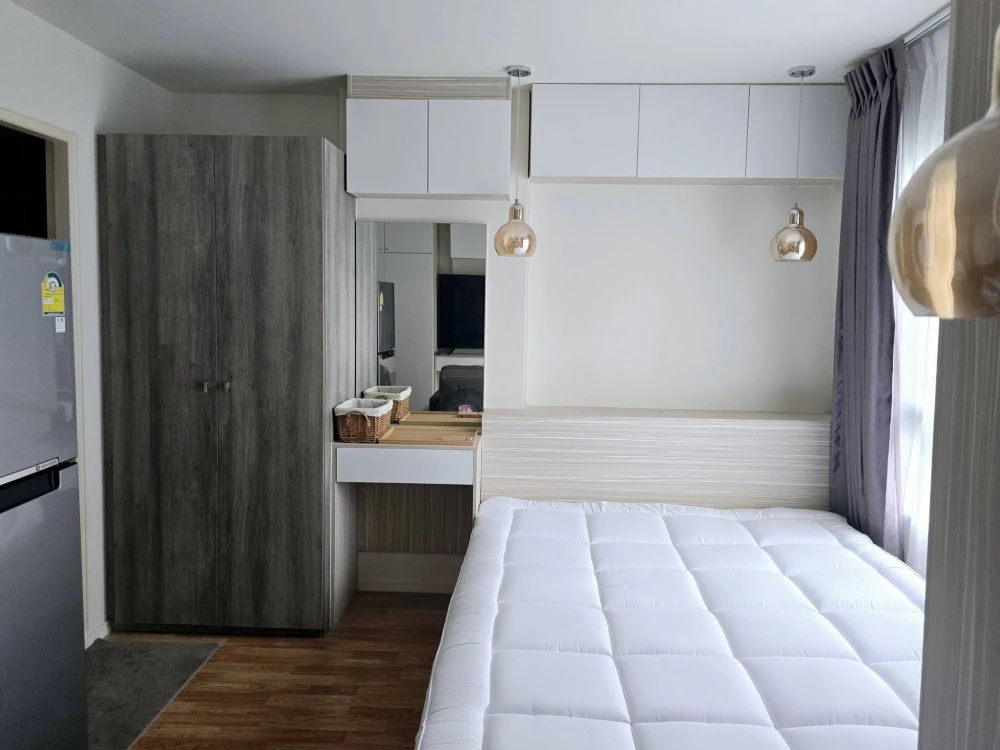 ให้เช่า Lumpini Ville Pranangklao-Riverview ห้องแต่งสวยสไตล์มินิมอล เฟอร์ครบครัน หิ้วกระเป๋าเข้าอยู่ได้เลยจ้า