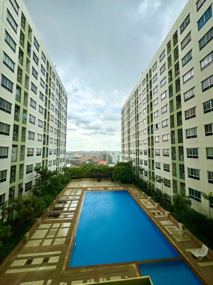 For rent: Lumpini Ville Ramintra - Laksi, 1 bedroom, 1 bathroom, fully furnished, with nice wallpaper. Reserve now!