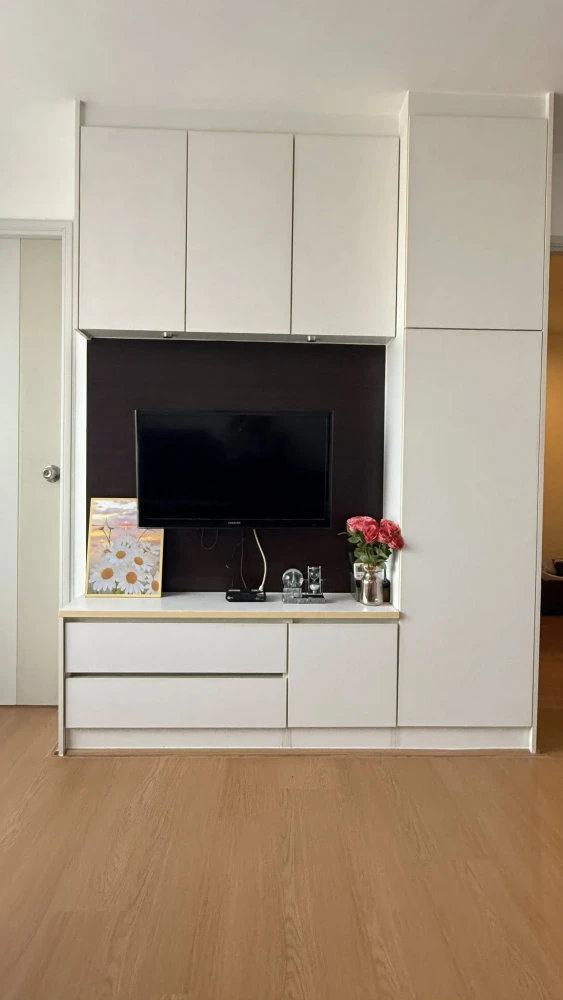 For rent: Lumpini Ville Ramkhamhaeng 60/2, high floor, ready to move in, fully furnished, reserve now.