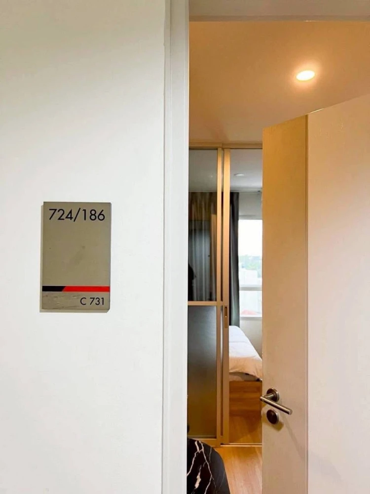 For rent: Lumpini Ville Ratchaphruek-Bangwaek, 7th floor, nice room, fully furnished, reserve now.