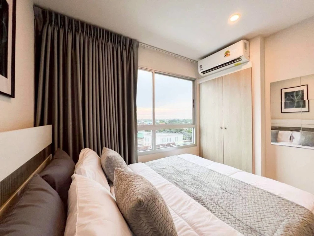 For rent: Lumpini Ville Ratchaphruek-Bangwaek, 7th floor, nice room, fully furnished, reserve now.