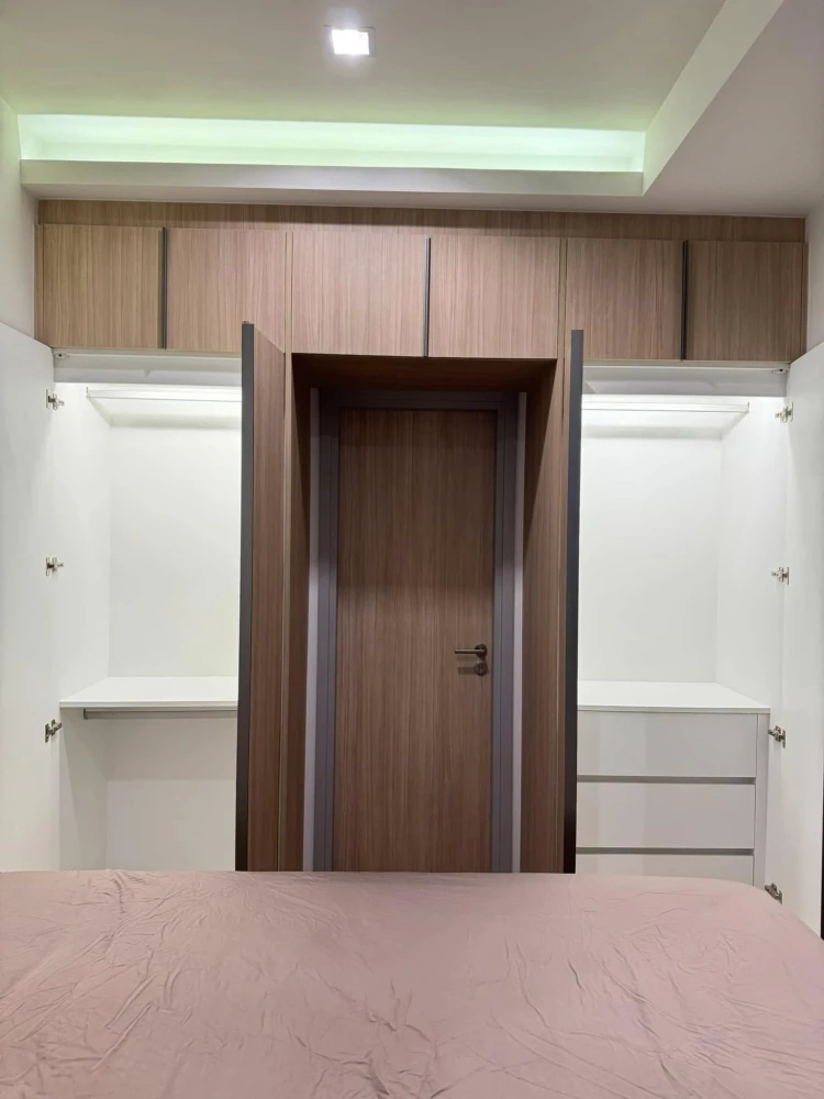 For rent: M Jatujak, 19th floor, comes with complete furniture and appliances. Hurry and reserve now, don't wait.