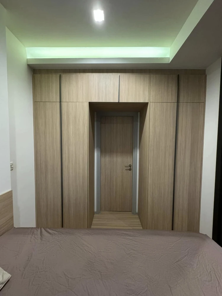 For rent: M Jatujak, 19th floor, comes with complete furniture and appliances. Hurry and reserve now, don't wait.