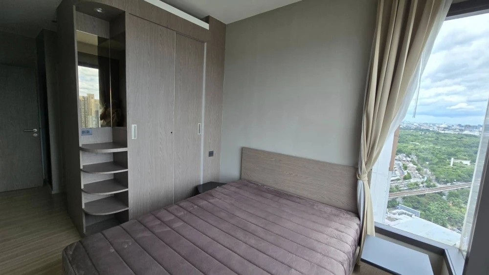 For rent: M Jatujak, ready to move in, fully furnished, high floor, spacious room, reserve now.