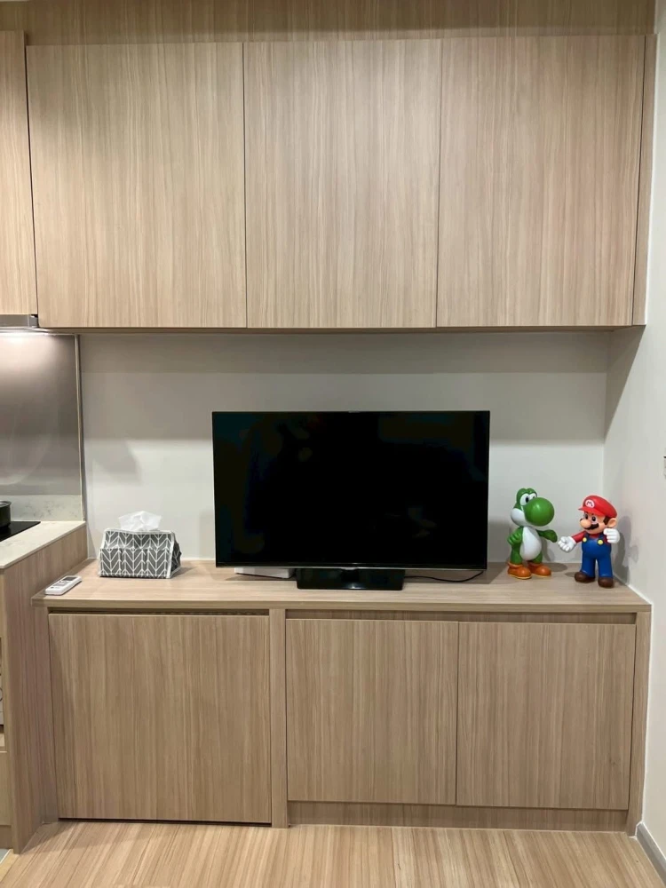 M Jatujak condo for rent. Very high floor. Pets allowed. Fully furnished with appliances. Book now!