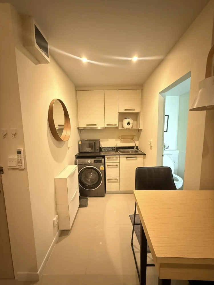 ให้เช่า M society Condominium อาคาร B ชั้น 32 วิวเมืองทอง อุปกรณ์ครบครัน จองก่อนได้ก่อน