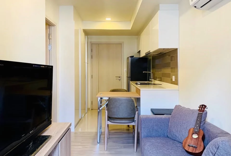 For rent Maestro 03 Ratchada - Rama 9 1 bedroom, 1 bathroom, complete electrical appliances, good location, book now