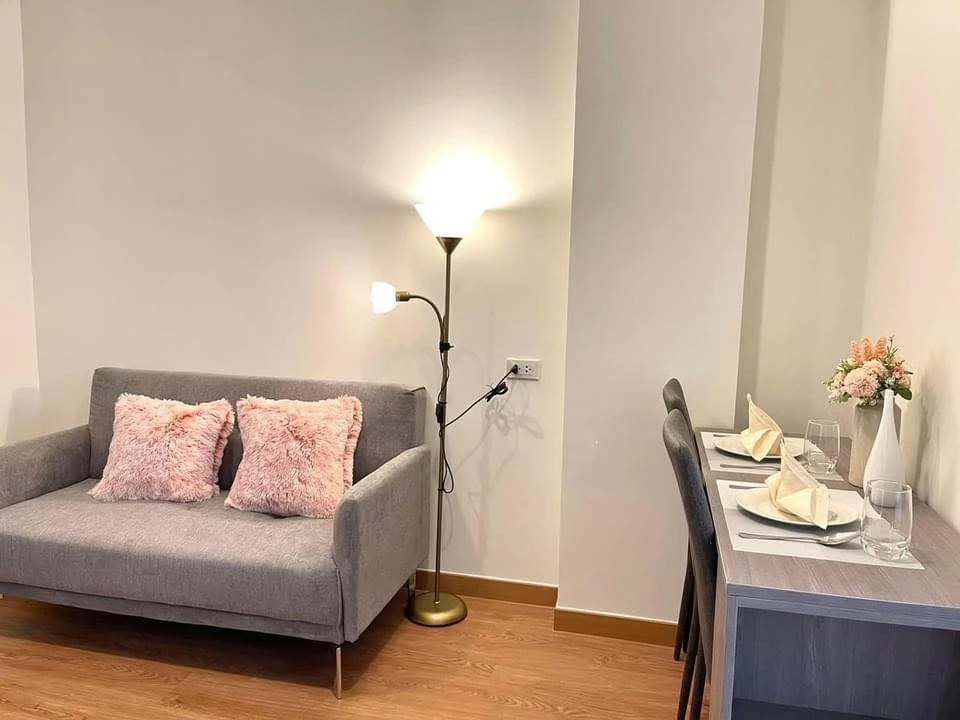 For rent: Magnix Ramintra 21, 1 bedroom, 1 bathroom, decorated in a luxurious and expensive style, comes with complete facilities. Hurry and book now.