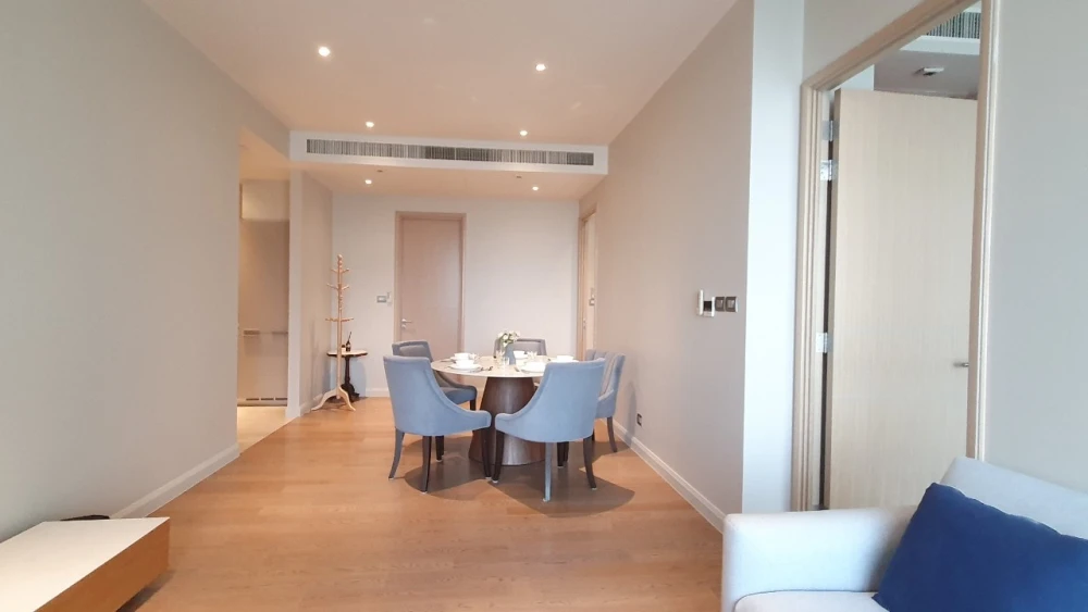 For rent: Magnolias Waterfront Residences (Icon Siam), 2nd floor, stunning river view, fully furnished, nice to live in, reserve now.