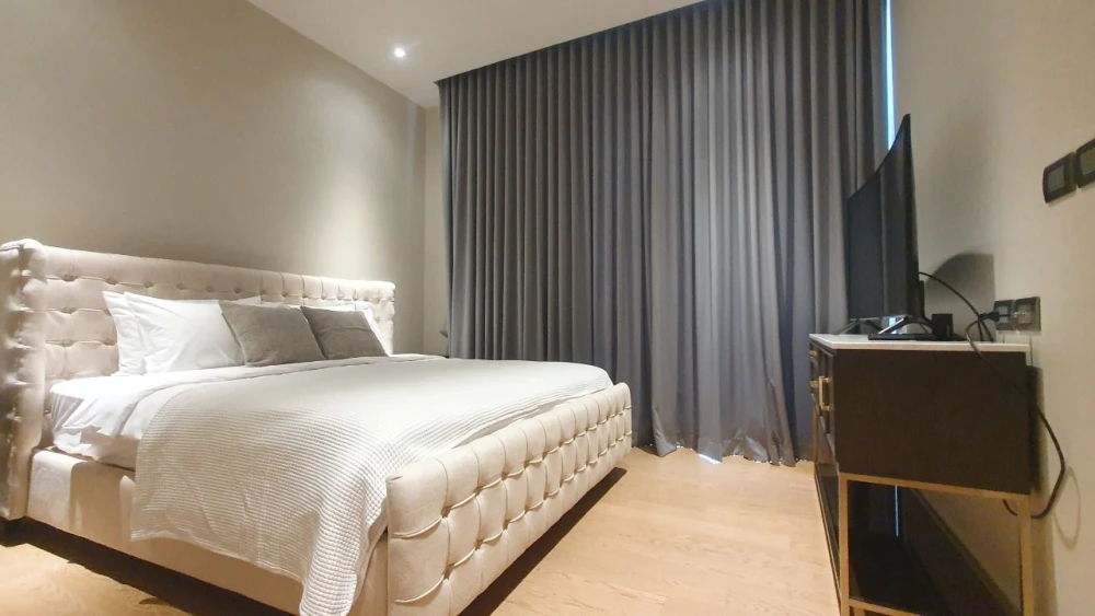 For rent: Magnolias Waterfront Residences (Icon Siam), 2nd floor, stunning river view, fully furnished, nice to live in, reserve now.