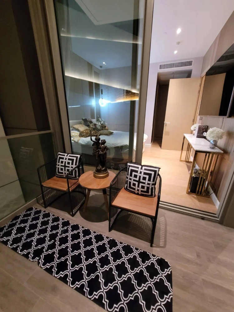 For rent: Magnolias Waterfront Residences (Icon Siam), beautifully decorated room, excellent built-in, great location, hurry and reserve now!