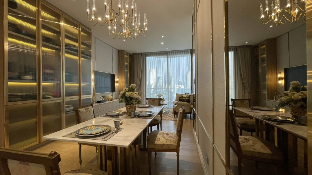 For rent: Magnolias Waterfront Residences (Icon Siam), beautifully decorated room, excellent built-in, great location, hurry and reserve now!