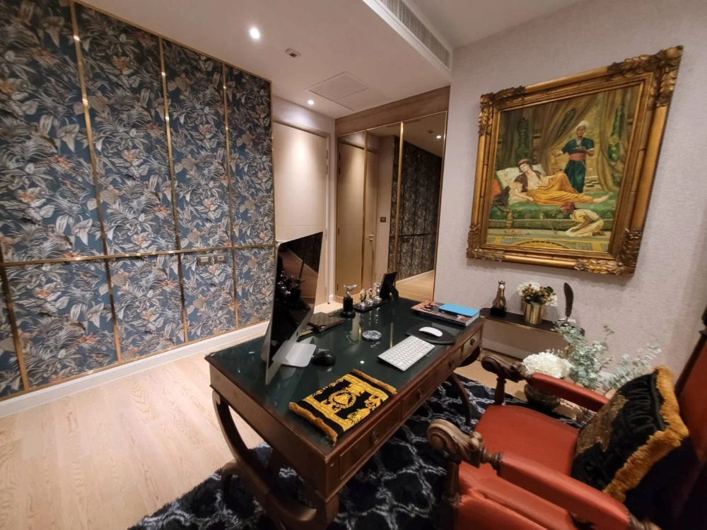 For rent: Magnolias Waterfront Residences (Icon Siam), beautifully decorated room, excellent built-in, great location, hurry and reserve now!