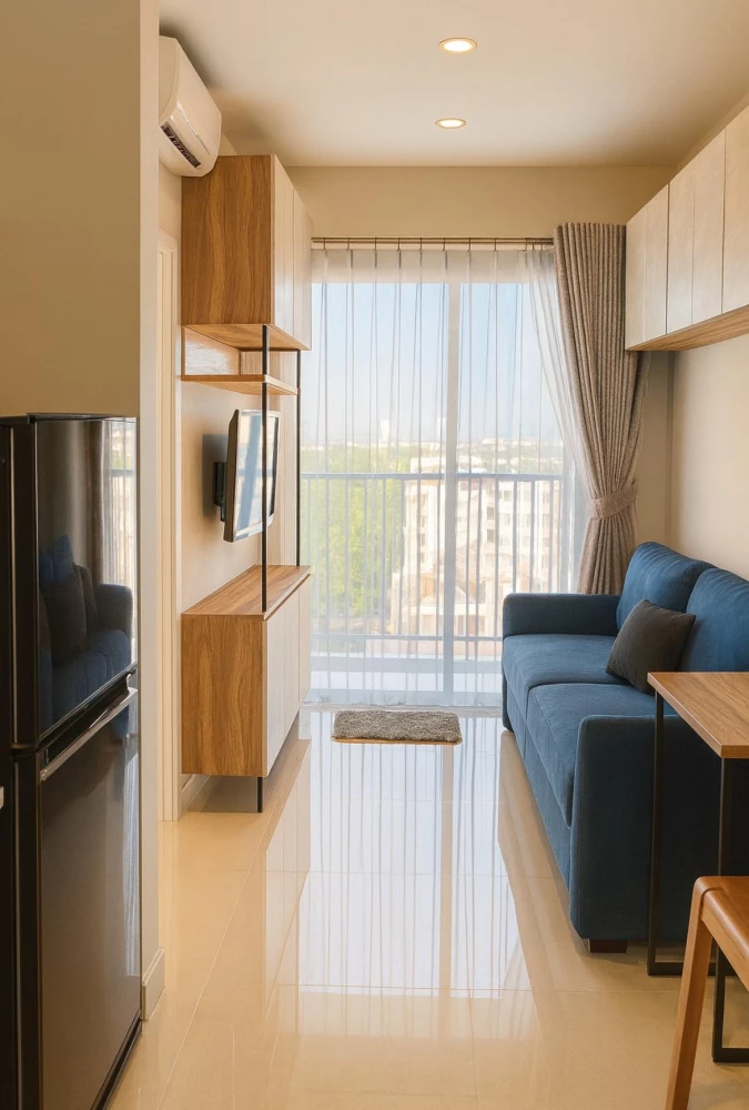 For rent: Manor Sanambinnam, 18th floor, nice room, fully furnished, reserve now!