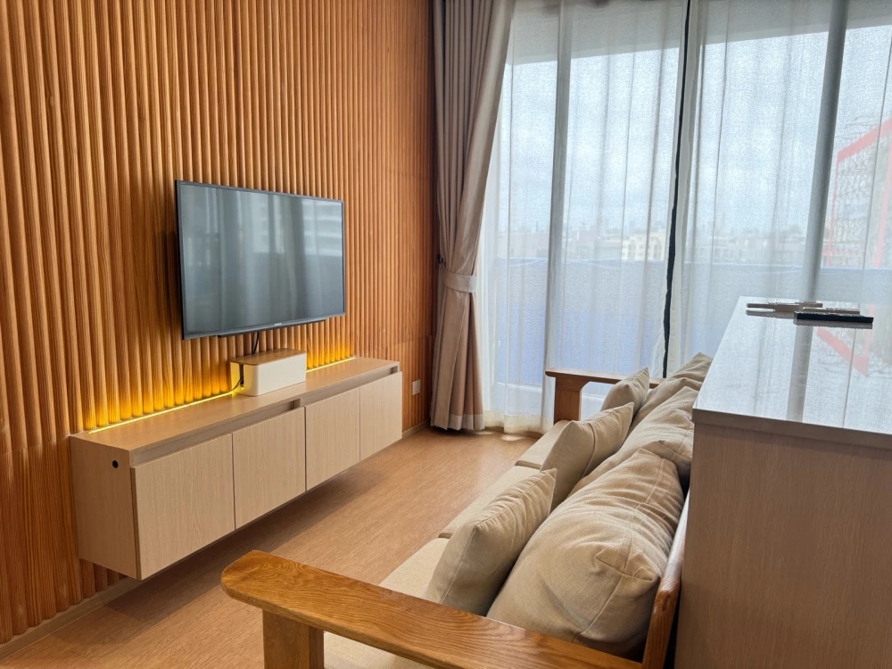 For rent: Maru Ladprao 15, 7th floor. A lovely, fully furnished unit. Book now! (Quickly!)