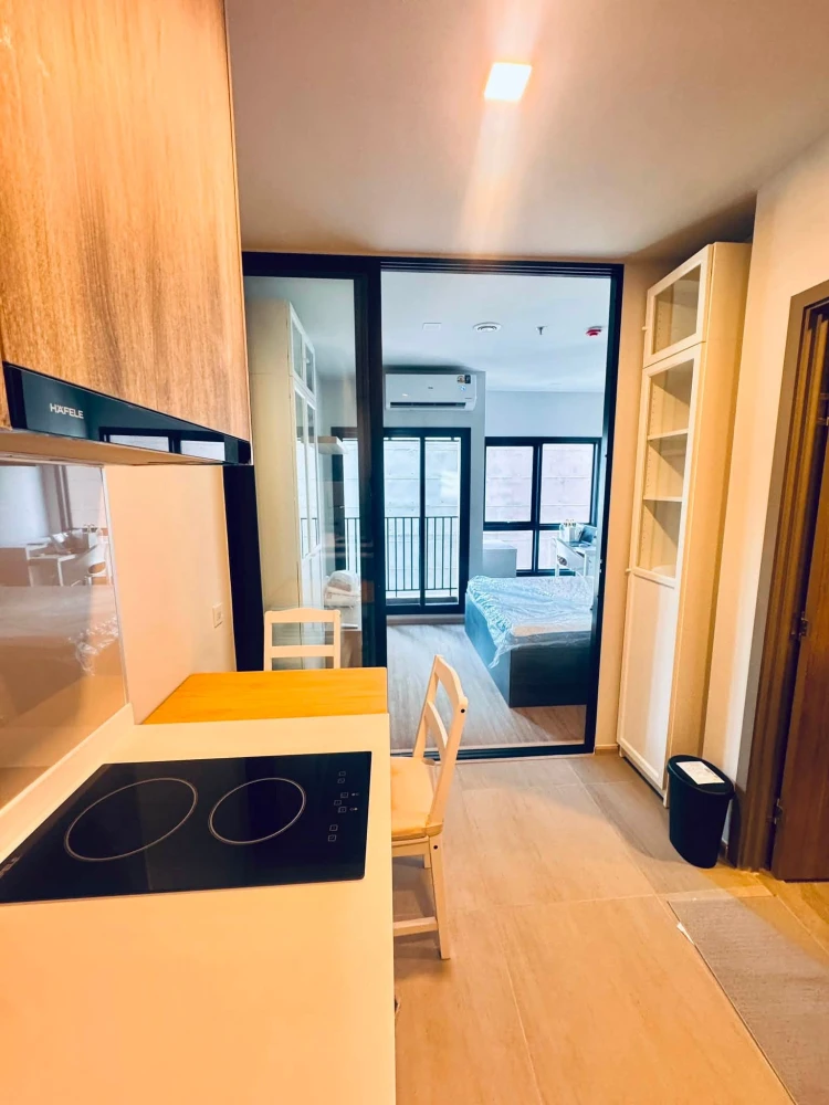 Metris District Ladprao condo for rent, ideal for those looking for a new condo in a great location, fully furnished with appliances – no need to buy