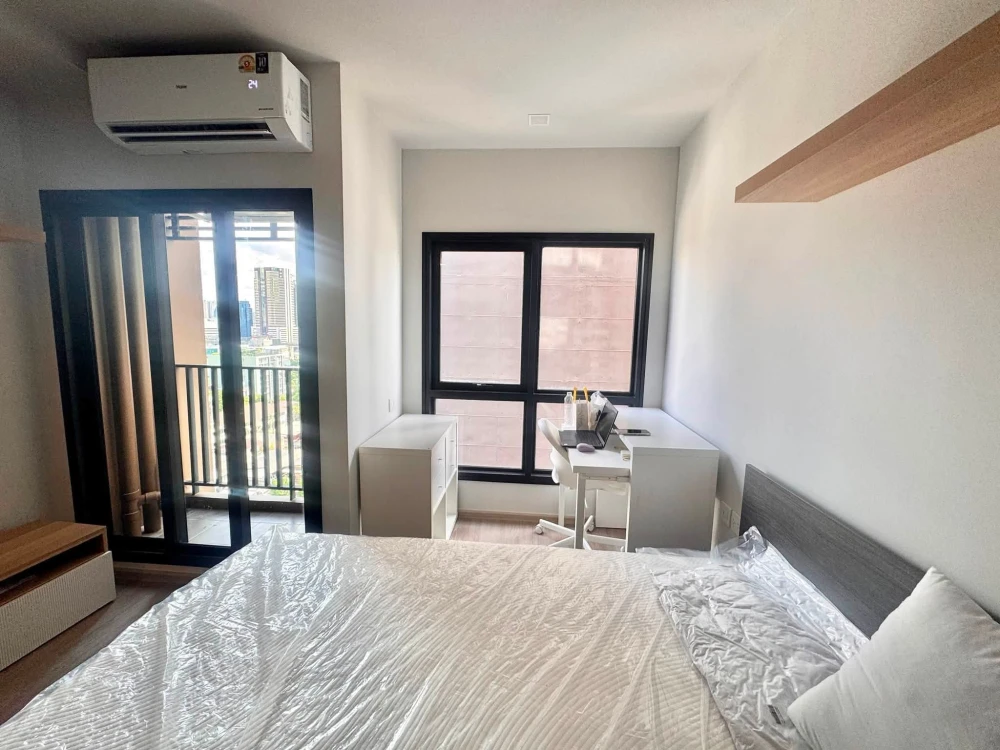 Metris District Ladprao condo for rent, ideal for those looking for a new condo in a great location, fully furnished with appliances – no need to buy