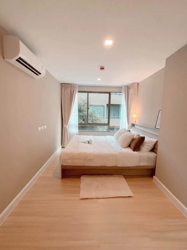 Metro Luxe Ratchada for rent, a lovely room decorated in a minimalist style, good location, comes with complete furniture. Reserve now!