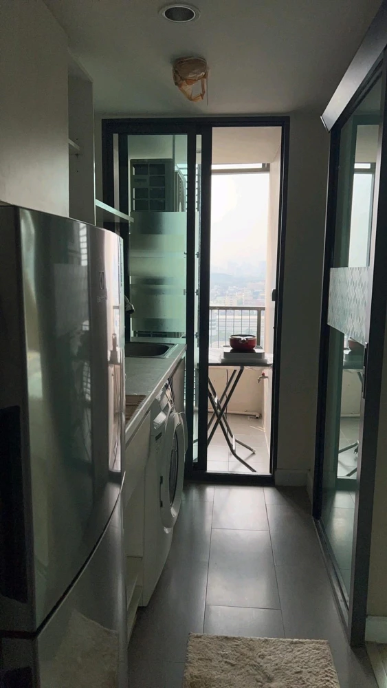 For rent: Metro Sky Prachachuen, 2 bedrooms, 16th floor, fully furnished, ready to move in. Book now!