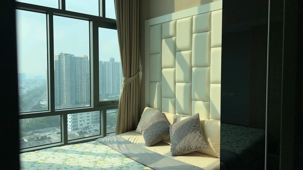 For rent: Metro Sky Prachachuen, 2 bedrooms, 16th floor, fully furnished, ready to move in. Book now!