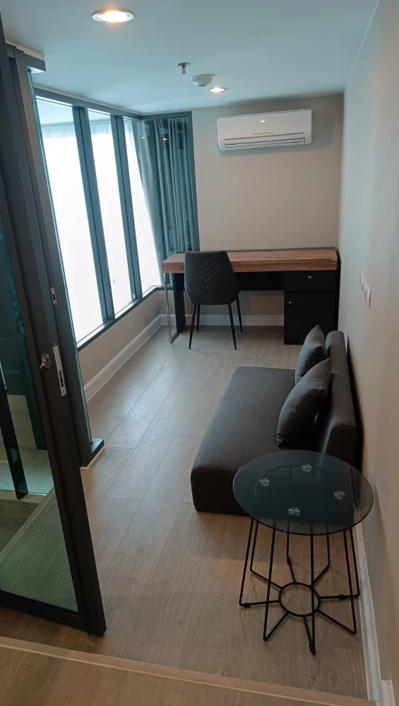 For rent: Metro Sky Prachachuen, 2 bedrooms, 21st floor, fully furnished, ready to move in, reserve now.