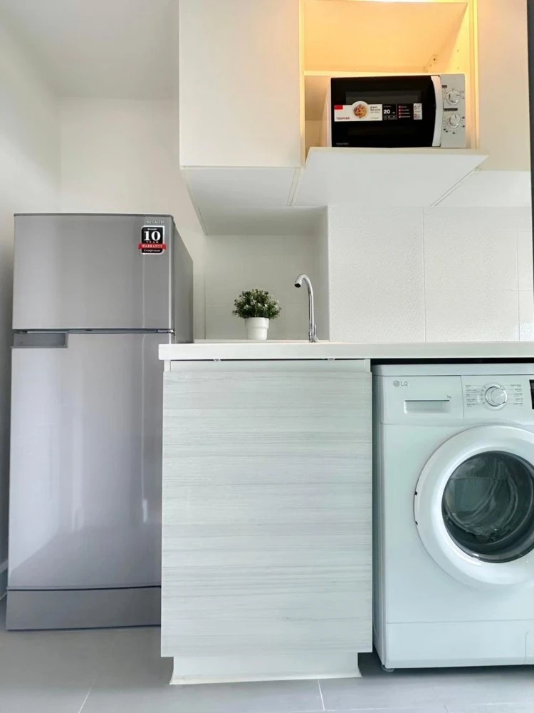 For rent: Metro Sky Prachachuen, 2nd floor, beautiful room, fully furnished, book now, hurry!