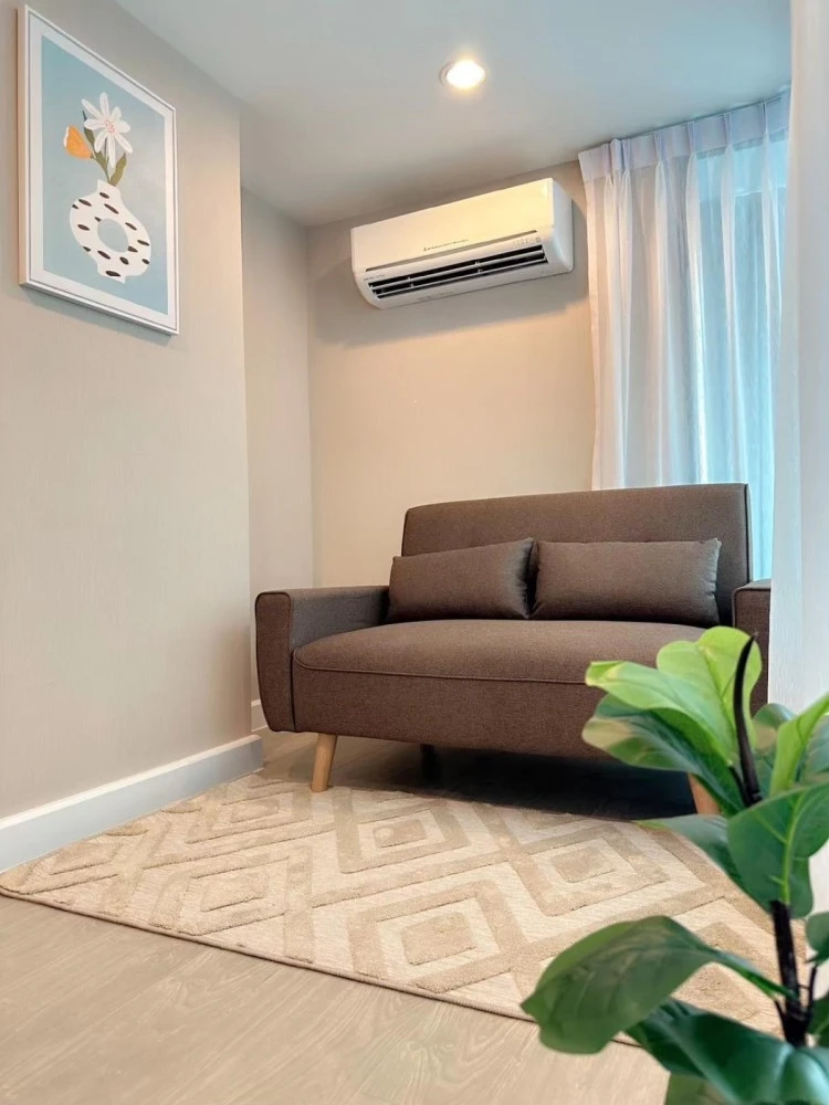 For rent: Metro Sky Prachachuen, 2nd floor, beautiful room, fully furnished, book now, hurry!