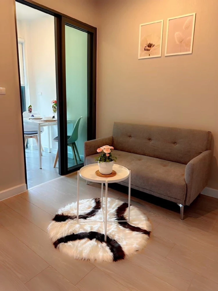 For rent: Metro Sky Prachachuen, 20th floor, fully furnished room, nice to live in. If interested, hurry and reserve now. Don't wait.