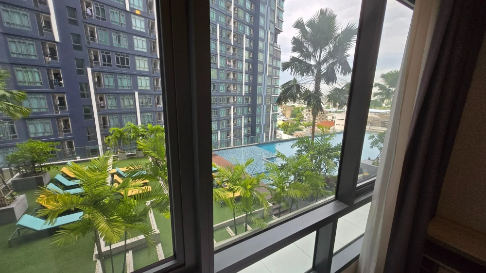 For rent: Metro Sky Prachachuen, 9th floor, fully furnished, nice to live in, reserve now before it's gone.