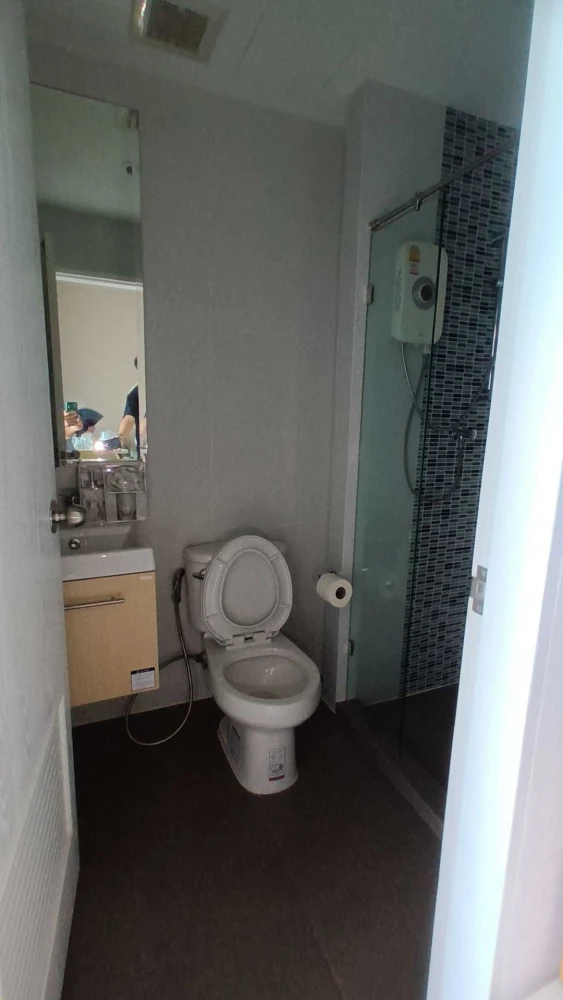 For rent: Metro Sky Prachachuen, a nice room with complete furniture and electrical appliances at a great price. Don't miss it.