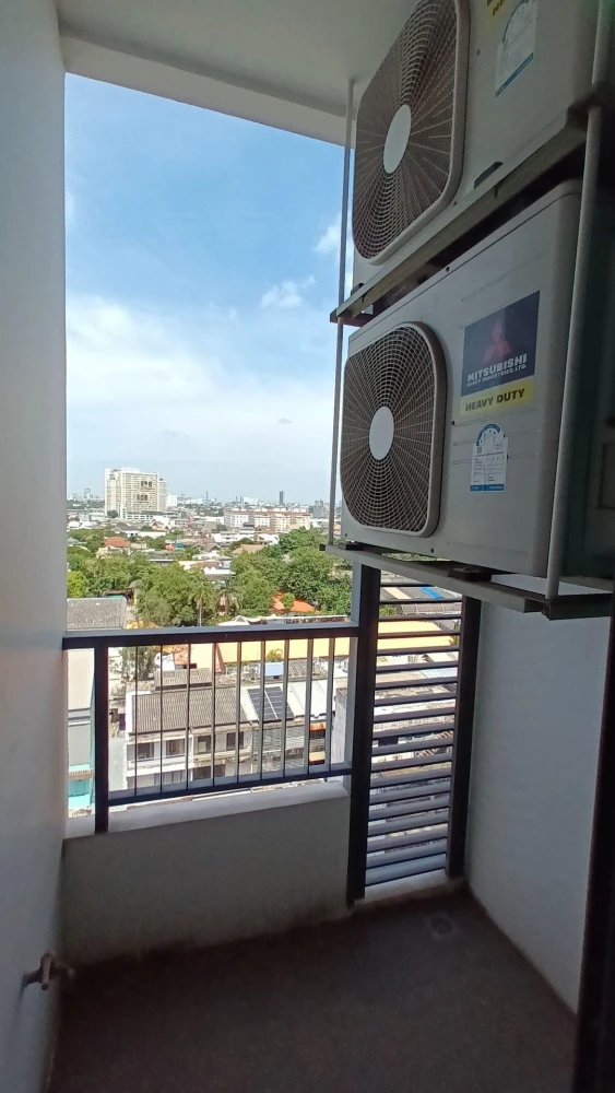 For rent: Metro Sky Prachachuen, a nice room with complete furniture and electrical appliances at a great price. Don't miss it.