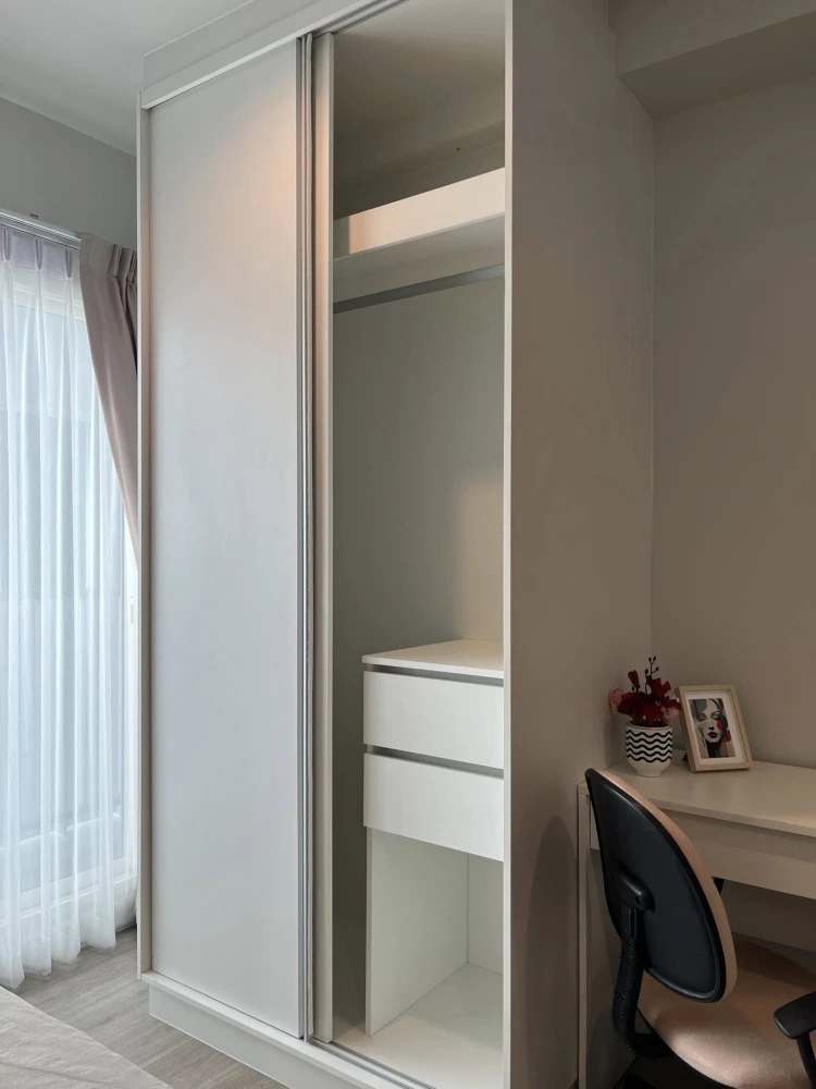 For rent: Metro Sky Wutthakat, 1 bedroom, 1 bathroom, good location, fully furnished. If it's this good, hurry and reserve it now!
