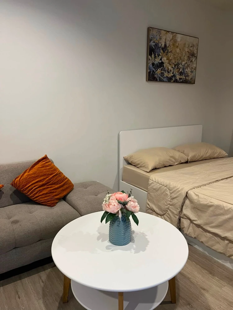 For rent: Metro Sky Wutthakat, 1 bedroom, 1 bathroom, good location, fully furnished. If it's this good, hurry and reserve it now!