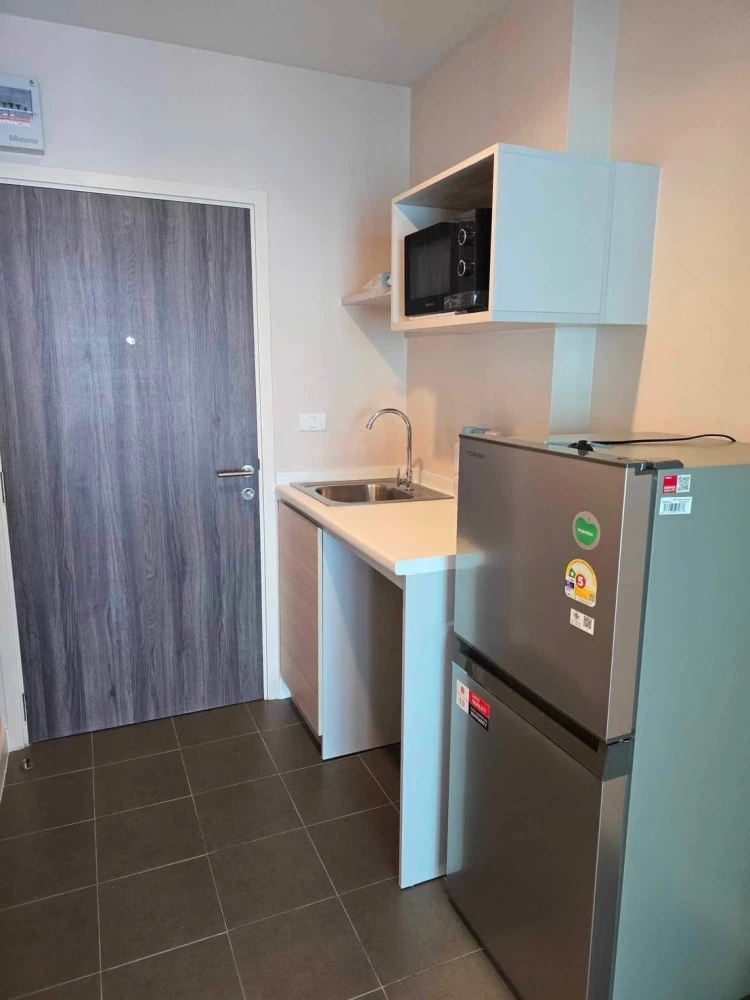 Metro Sky Wutthakat for rent, high floor, fully furnished + complete electrical appliances, hurry and reserve now!