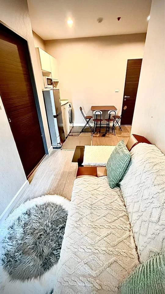 For rent: Metro Sky Prachachuen, 2 bedrooms, 2 bathrooms. Private atmosphere, open view, fully furnished, ready to move in!