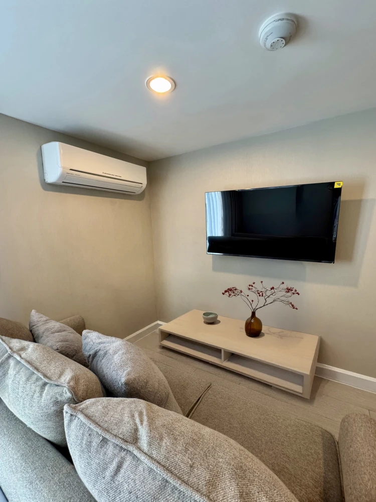 For rent: Metro Sky Prachachuen, furnished room, ready to move in, everything included, spacious room, comfortable to live in, like this, you must boo