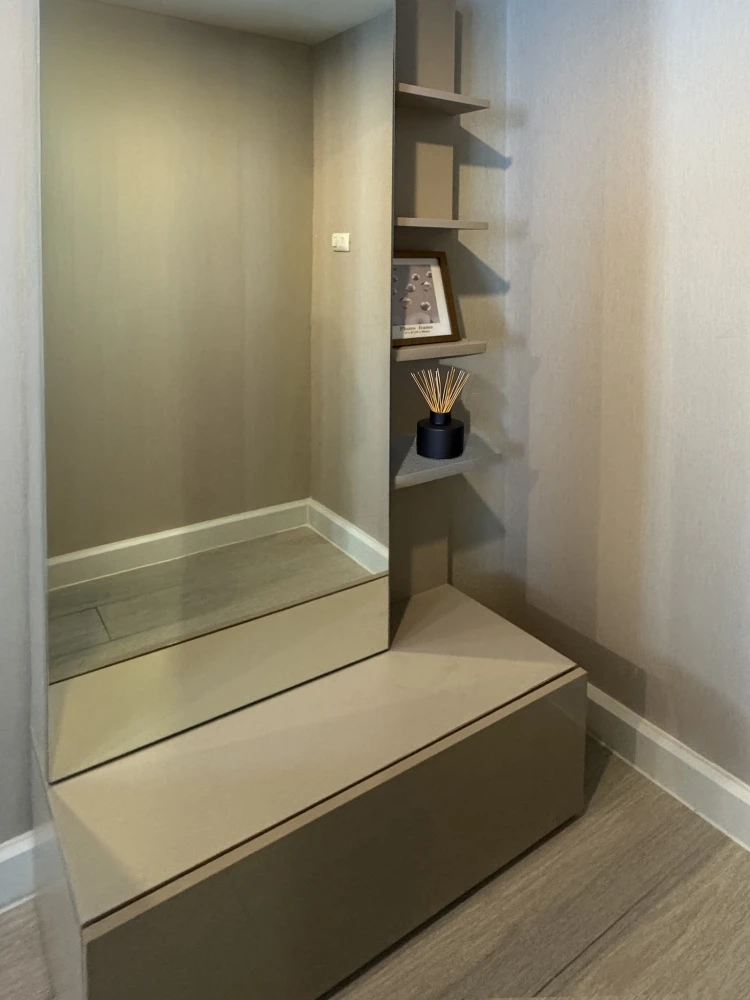 For rent: Metro Sky Prachachuen, furnished room, ready to move in, everything included, spacious room, comfortable to live in, like this, you must boo