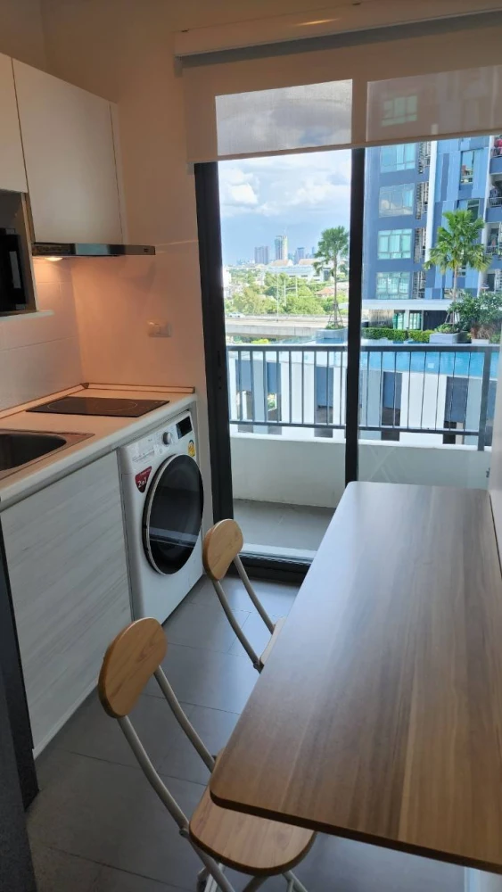 Metro Sky Prachachuen for rent, ready to move in, furnished + appliances included, hurry and reserve now before it's too late.