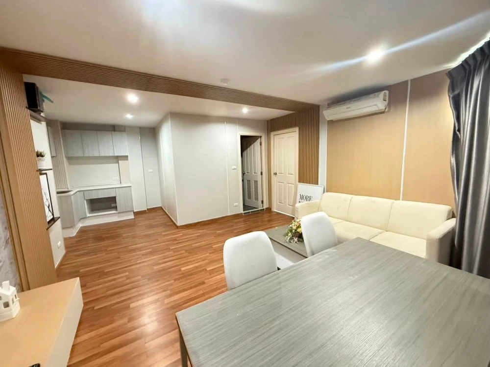 ให้เช่า Miami Bangpu ห้องกว้างพื้นที่ใช้สอยเยอะ ตกแต่งสไตล์มินิมอล บิวท์อินเฟอร์นิเจอร์อย่างดี จองเลยจ้า