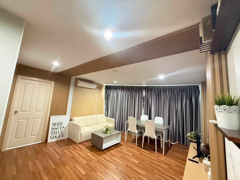 ให้เช่า Miami Bangpu ห้องกว้างพื้นที่ใช้สอยเยอะ ตกแต่งสไตล์มินิมอล บิวท์อินเฟอร์นิเจอร์อย่างดี จองเลยจ้า