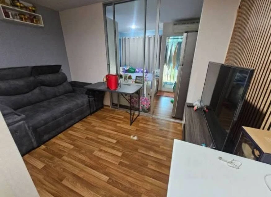 ให้เช่า Miami Bangpu ห้องชั้น 2 เฟอร์นิเจอร์ครบครัน ในทำเลดี วิวสวน จองเลย