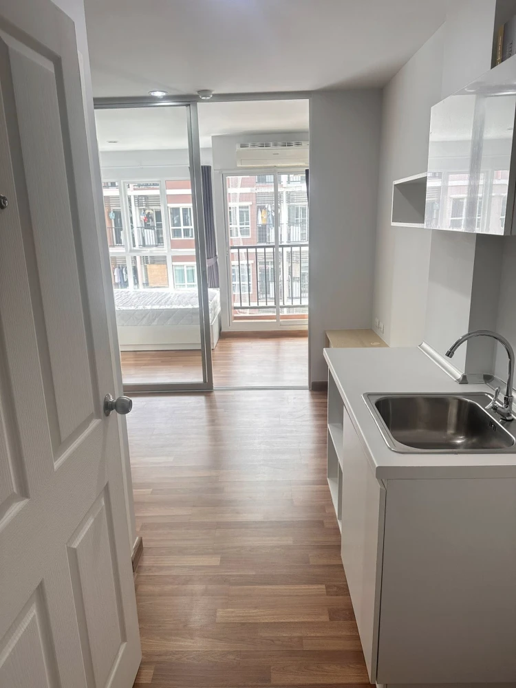 For rent: Miami Bangpu, a nice room with complete furniture and appliances, garden view, not blocked, reserve now!