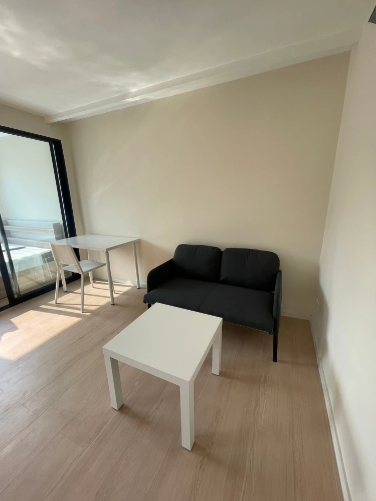 Modern condo for rent at The Forest Rama 2-Eakchai, 2nd floor unit. Fully furnished, ready to move in!