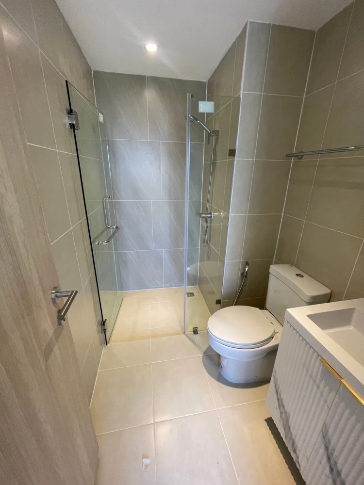 Modern condo for rent at The Forest Rama 2-Eakchai, 2nd floor unit. Fully furnished, ready to move in!